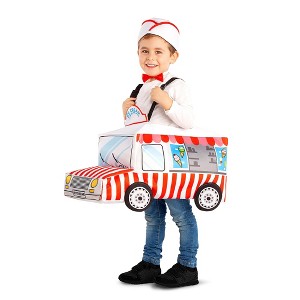 Kroeger Inc. Ride-On Ice Cream Truck Child Costume | One Size - 1 of 4
