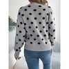 Coolmee Women's Fall Sweaters Long Sleeve Tops Classic Crew Neck Pullover Sweaters Loose Dressy Casual Basic - 4 of 4