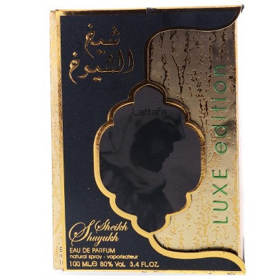 Lattafa Sheikh Al Shuyukh Luxe Edition Eau de Parfum, 3.4 oz
