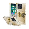 Entronix Case Compatible with iPhone 15 - [Rectangular] Luxury Butterfly Grip Stand - 2 of 4