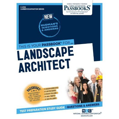 Landscape Architect, 2392 - (Career Examination) by  National Learning Corporation (Paperback)