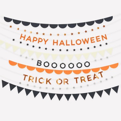Meri Meri Halloween Garland Set (10' with excess cord - Pack of 1)
