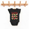 The Juniper Shop Watermelon Chart Summer Vibes Flutter Sleeve Bodysuit - 2 of 4