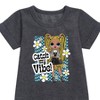 - LOL Surprise! - Catch My Vibe Graphic Short Sleeve Fleece Dress - 2 of 3