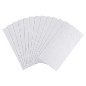 Unique Bargains Round Shape 3D Dual-Adhesive Foam Dot Craft Stickers White - 1 of 3