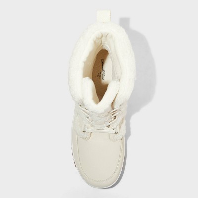 Damen Corie Lammfell Wander Winterstiefel - Universal Thread - Bild 2 von 9