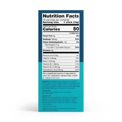 Liquid I.V. Hydration Multiplier Powder Electrolyte Drink - Popsicle Firecracker - 18ct