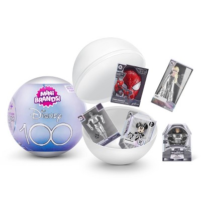 5 Surprise Mini Brands Disney D100 Platinum Capsule Collectible Toy