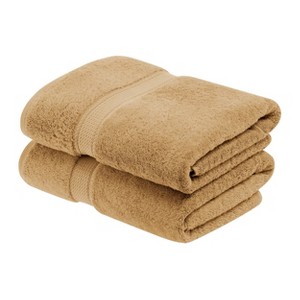 Luxury Cotton Heavyweight Ultra-Plush Bath Towel Set of 2 by Blue Nile Mills - 1 of 4