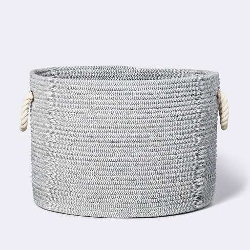 Large Round Coiled Rope Basket - Cloud Island™ : Target