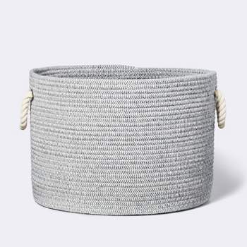 Large Round Coiled Rope Basket - Cloud Island™