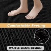 BAGOKIE Set of 2 Waffle Bathroom Rugs & Mats - 4 of 4