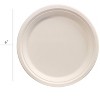 Stock Your Home 6-Inch Compostable Bagasse Plates (100 Pack) - 3 of 4