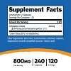 Nutricost Echinacea 800 mg, 240 Capsules, 120 Servings - Non GMO & Gluten Free Supplement - 2 of 4