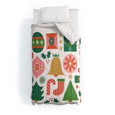Carey Copeland Gifts of Christmas Comforter + Pillow Sham(s) - Deny Designs