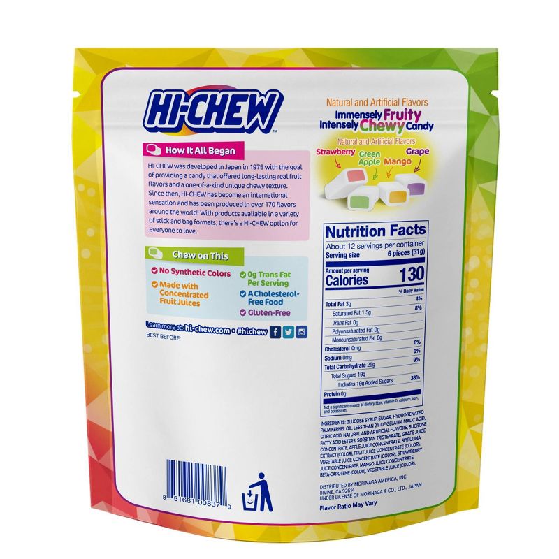 Hi-Chew Assorted Fruit Candy - 12.7oz, 3 of 6