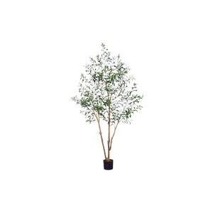 Artificial Olive Trees, Plastic Olive Tree, Home Decoration Plant, Adjustable, for Living Room, Bedroom, Home, Office - 1 of 4
