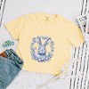 Simply Sage Market Blue Willow Bunny Boxy Crop Top - 3 of 4