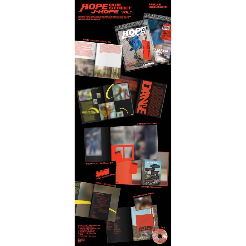 j-hope (BTS) - HOPE ON THE STREET VOL.1 (Target Exclusive, CD), 3 of 4