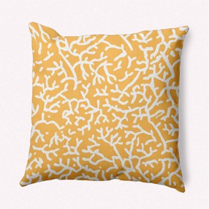 16"x16" Seaweed Beach Square Throw Pillow - e by design - 1 of 4