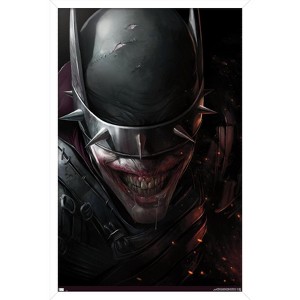 Trends International DC Comics The Batman Who Laughs - Face Framed Wall Poster Prints - 1 of 4