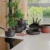 BergHOFF Leo Stone+ Non-stick Ceramic Frying Pan, Recycled Cast Aluminum - 4 of 4