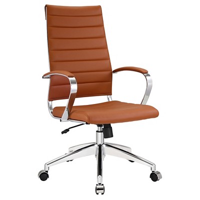 Jive Highback Office Chair Brown Clay - Modway