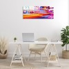 Stupell Industries Light Streaked Cityscape Canvas Art, 40" x 17" - 3 of 4