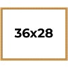 PosterPalooza | 36x28 Wood Antique Frame with UV Acrylic, 4 Finishes: Bronze, Gold, Silver, and Black - 2 of 4