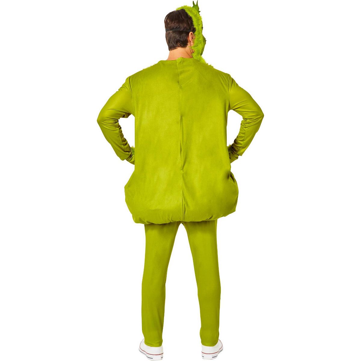 Dr. Seuss Adult Grinch Costume Apparel Set Green - thumbnail 2