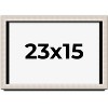 PosterPalooza | Minimalist Shadow Box Silver Picture Frame - UV Acrylic, Backing Board, Hanging Hardware - 2 of 4