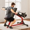 VEVOR Incline Chest Fly and Rear Delt Fly Machine, 450 LBS Chest Machine, Adjustable Fitness Chest Bench Set, Black - 2 of 4