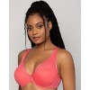 Curvy Couture Sheer Mesh Push Up - 2 of 4