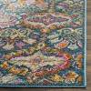 Madison MAD144 Power Loomed Area Rug - Two Piece - Blue/Orange - 5'-0" x 7'-0" and 2'-6" x 4' - Safavieh - image 4 of 4