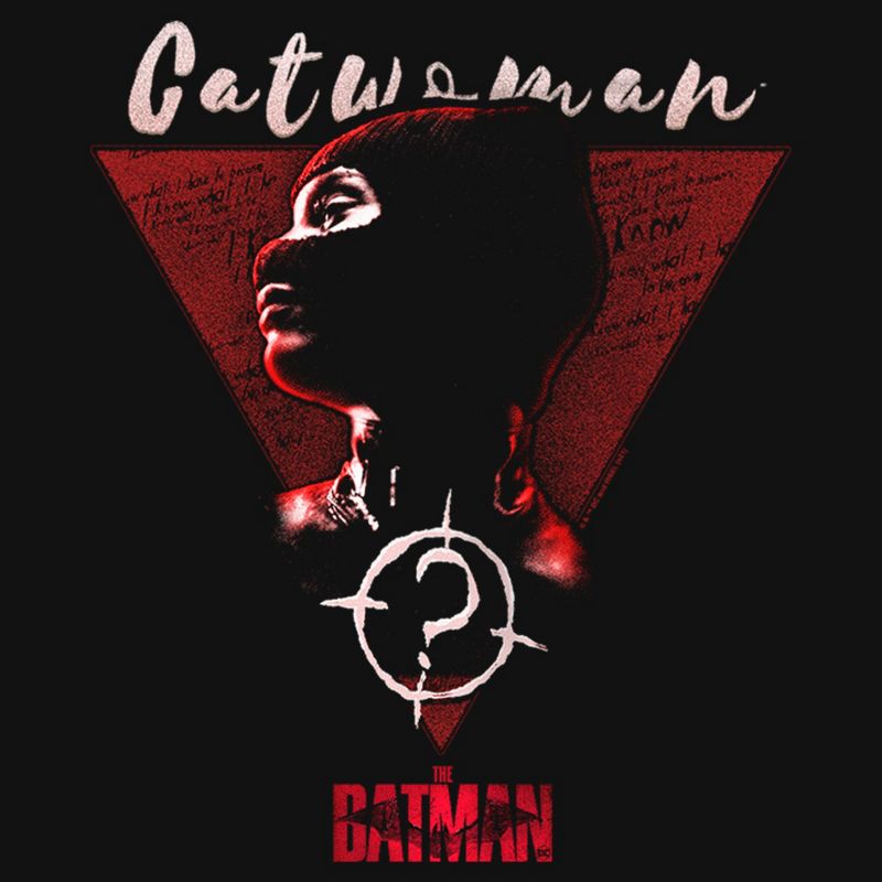 Boy's The Batman Catwoman Poster T-Shirt, 2 of 6