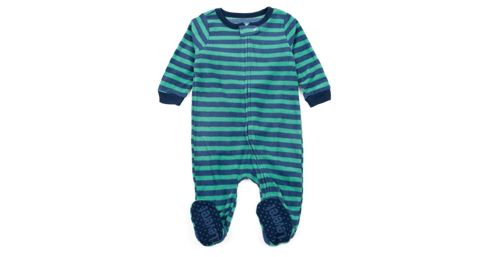 Leveret Footed Fleece Pajamas
