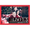 PosterPalooza | Classic Modern Red Picture Frame - UV Acrylic, Backing Board, Hanging Hardware Included - 2 of 4