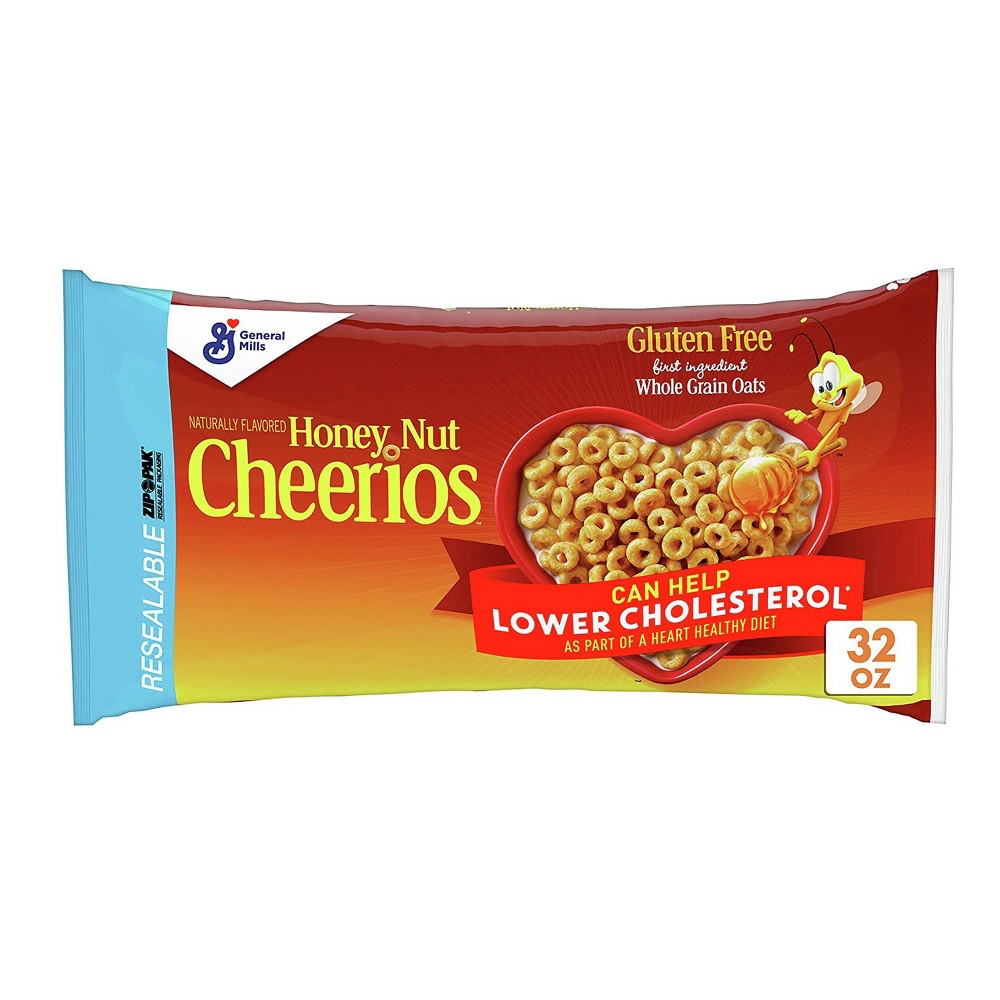 UPC 016000156432 - Honey Nut Cheerios Heart Healthy Gluten Free ...