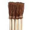 Spooktacular Fun! Witch Broom Pens (4 Pack) - Black Ink, Wooden Broom Handle, Halloween Stationery - 4 of 4