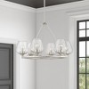 Livex Lighting Willow 6 - Light Chandelier in  Brushed Nickel - 3 of 4