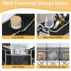 MUKE 3-Person Outdoor Camping Chair with Canopy, Oversized Folding Padded Seat with Cooler, Cup Holders & Storage for Lawn & Picnic - 2 of 4