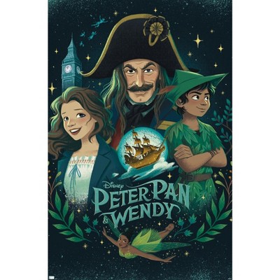 Trends International Disney Peter Pan & Wendy - Collage Unframed Wall Poster Prints