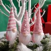 12 Christmas Gnome Ornaments,Plush Gnome Decorations for Christmas Trees,Santa's Elves Home Decor for Walls and Tables - 4 of 4