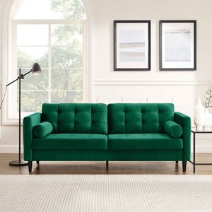 MINIMORE Modern Style 80.3"W Jeses 3Seater Mid-century Sofa - 1 of 4