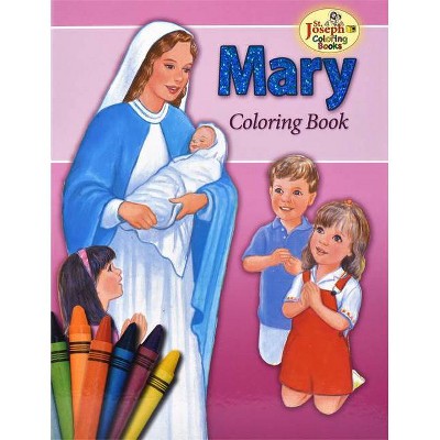 Coloring Book about Mary - by  Emma C MC Kean (Paperback)