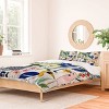 Deny Designs 3pc Full/Queen 83 Oranges The Aviary Almanac Duvet and Sham Set - 2 of 4