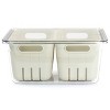 Gibson 4 Piece Mini Basket Fresh Keeper Container Set - 3 of 4