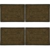 Saro Lifestyle Saro Lifestyle Woven Rattan Table Mats (Set of 4) - 3 of 4