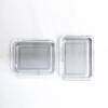 Dura Culina® 4pc 6.5-Cup Size Rectangular Stackable Glass Food Container Set - 2 of 4