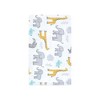 Hudson Baby Unisex Baby Cotton Flannel Burp Cloths Set, Yellow Safari, One Size - 3 of 4
